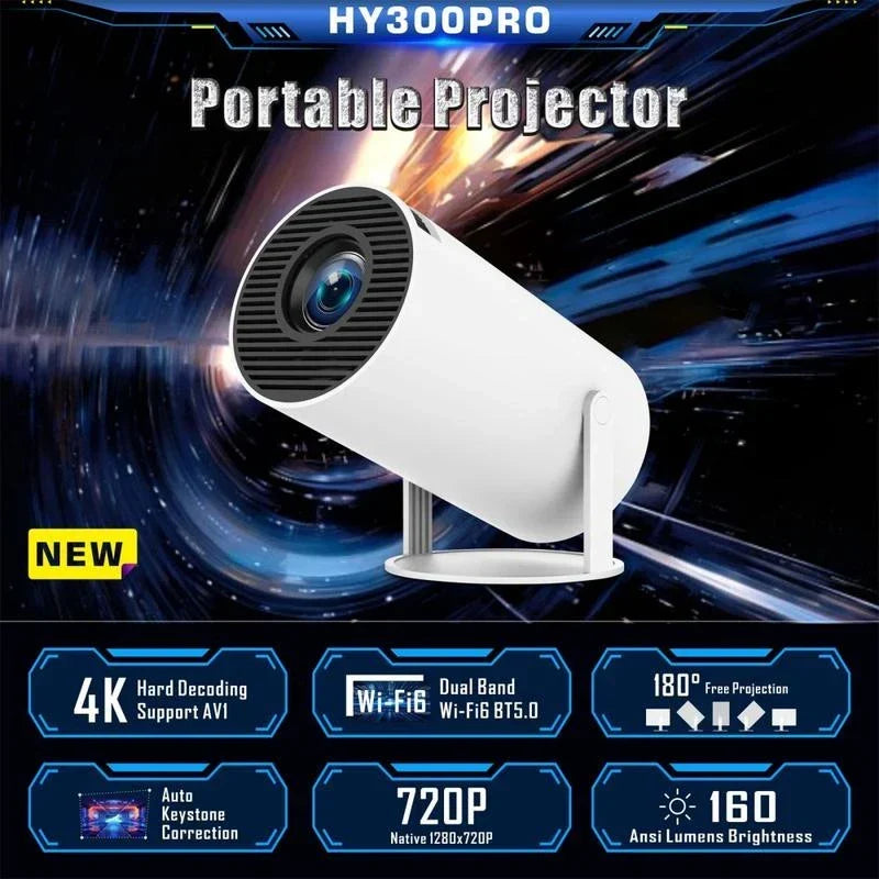 HY300 Portable Mini Projector