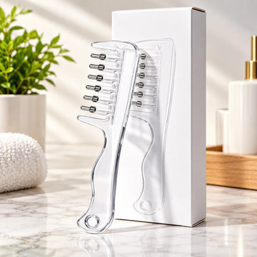 Crystal Serum Comb for Scalp Massage